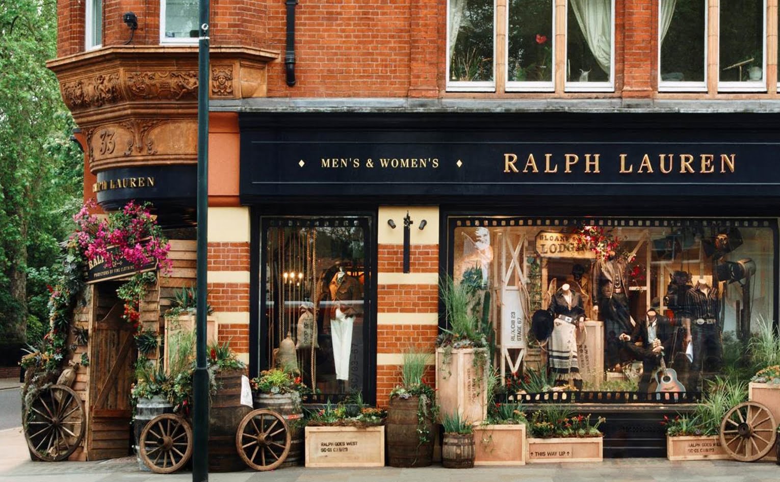 Ralph Lauren Cafe: My Dream Corner in London! :: NoGarlicNoOnions